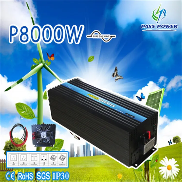 

DC 48v to AC 220v 230v 8000w pure sine wave solar inverter,off grid inverter,home inverter, power inverter , dc converter