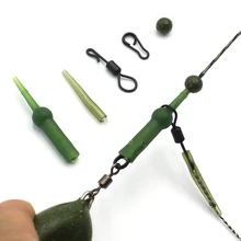 25 шт., аксессуары для ловли карпа, для карповых бусин, вертолет, Chod материал, снасти, коробка, линия, выравниватель, бусина, Вертлюг, грубая Рыбалка
