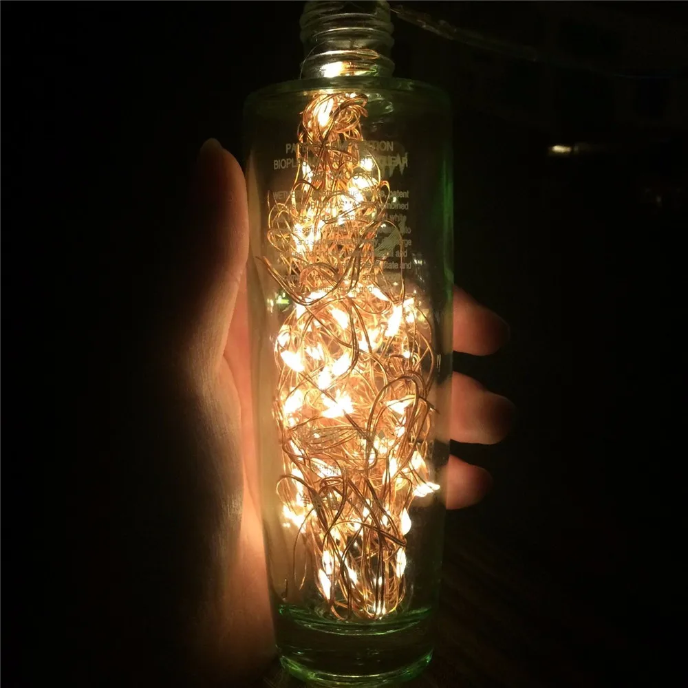 

5M 50LED 10M 100LED 3AA Battery Operated LED String Lights for Xmas Party Wedding Decoration Flasher Fairy Lights