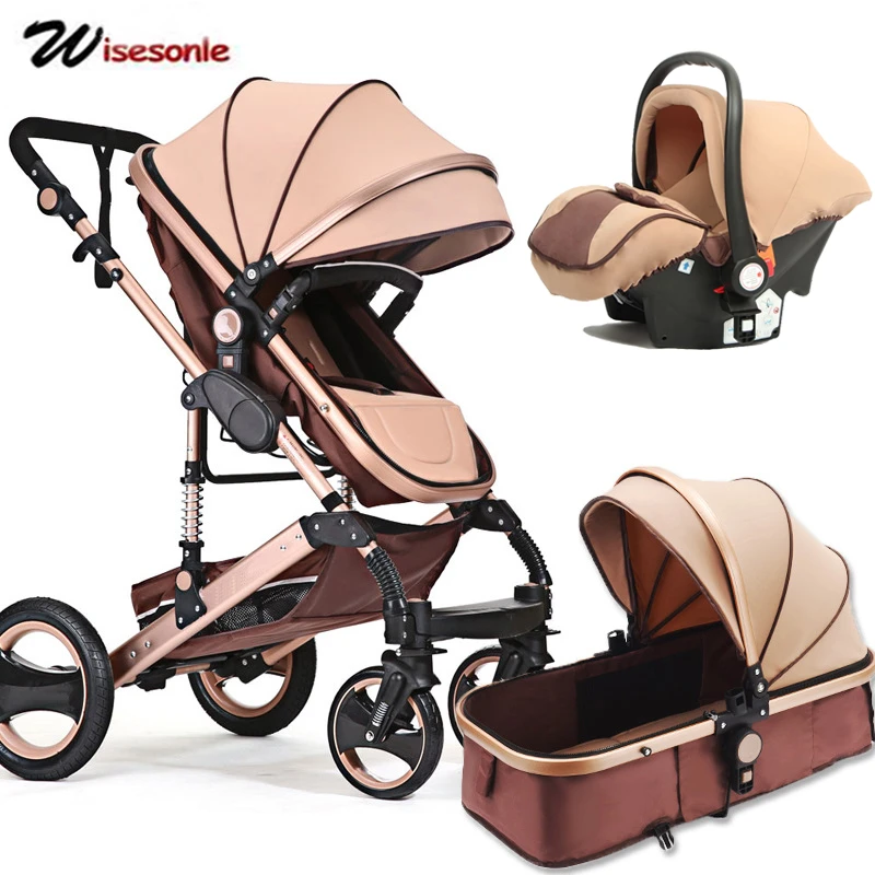Wisesonle – poussette 2 en 1 pour bébé 