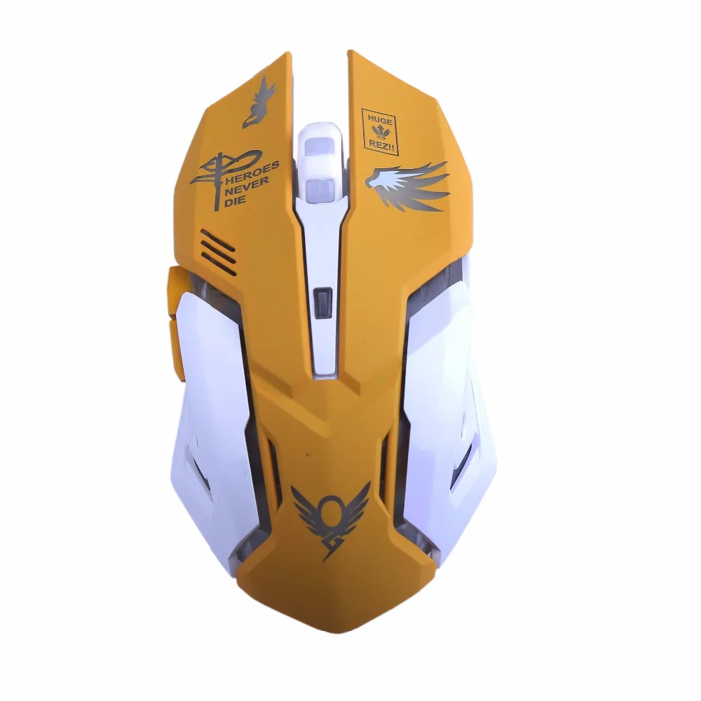 Игровая мышь Mercy 2400 точек/дюйм USB Проводная 6 кнопок геймерская эргономичная