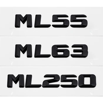

For Mercedes BENZ ML55 ML63 ML250 ML300 ML320 ML350 ML400 ML430 ML450 ML500 ML550 Car Rear Trunk Metal Plastic Sticker Fittings