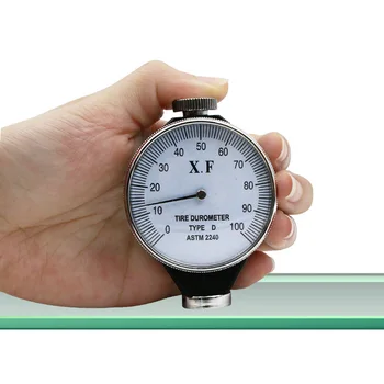 

1pc A/C/D Type Poniter Shore Hardness Tester Silicone Plastic Rubber Tire Hardness Measuring Tool Hardness Durometer