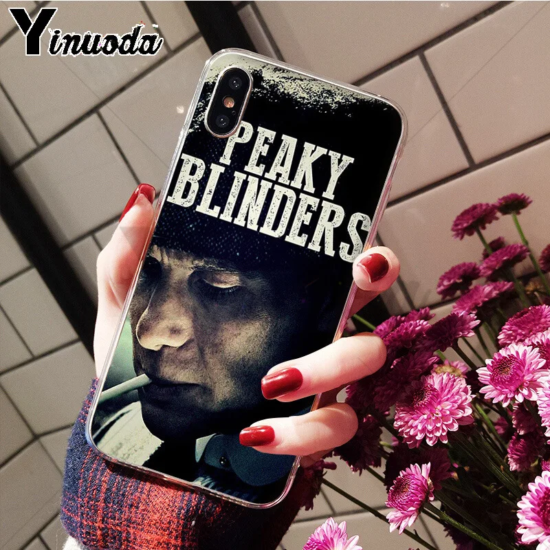 Yinuoda Peaky bliners TPU Мягкий силиконовый чехол для телефона чехол для iphone 8 7 6 6S Plus 5 5S SE XR X XS MAX Coque Shell - Цвет: A9