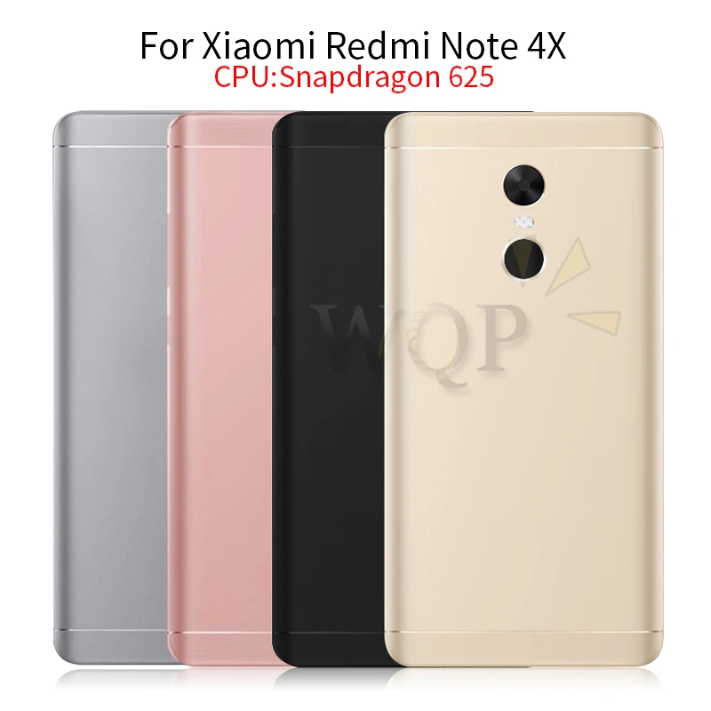 Оригинальный чехол для Xiaomi Redmi Note 4X 3 ГБ 4 задняя крышка аккумулятора snapdragon 625