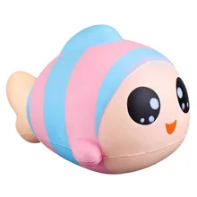 Cute Rainbow Fish Slow Rising Squeeze Decompression Toys Stress Reliever Toys Smooshy Mushy Toys Cute Rainbow Fish Slow Rising Squeeze Decompression Toys Stress Reliever Toys Smooshy Mushy Toys