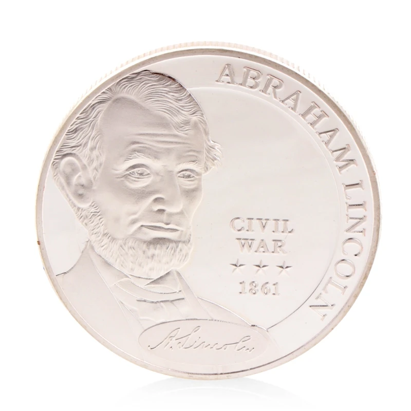

Souvenir Coins Lincoln Commemorative Coins Copper Collection Gift Souvenir Memory Zinc Alloy