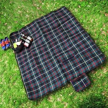 

Plaid Beach Mat Blanket Foldable Climb Outdoor Waterproof Beach Mats Blanket For Camping Picnic Tourist Kit