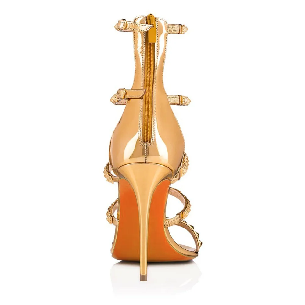 rivets gold heels (3)