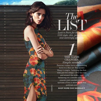 

Wu Shuang 1.4 meters wide stretch satin printing fabrics modified Kawoon Samasu [blue dome] shadow cuckoo