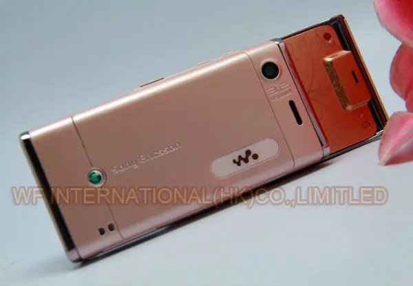 Оригинальный мобильный телефон Sony Ericsson W595 розовый 3G разблокированный с Bluetooth