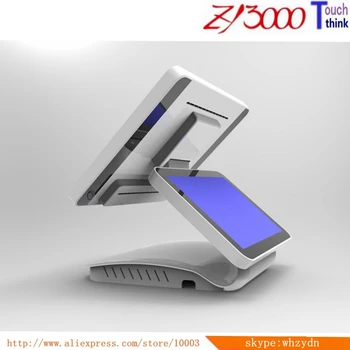 شراءعرض ساخن 2020 مخزون جديد I5 وحدة المعالجة المركزية 8g Ram 25664G SSD شاشة 15 بوصة وعرض العملاء 12 بوصة الكل في واحد محطة Pos