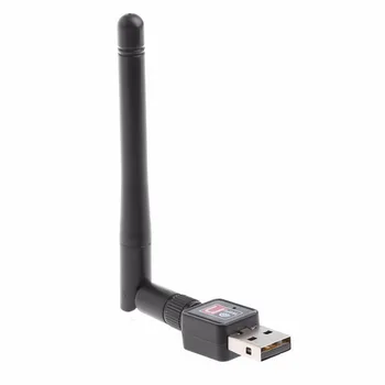 

100pcs 150Mbps USB WiFi Adapter Mini Dongle External Wireless LAN Network Card 2.4GHz 802.11n/g/b for PC Computer for Win 7 8