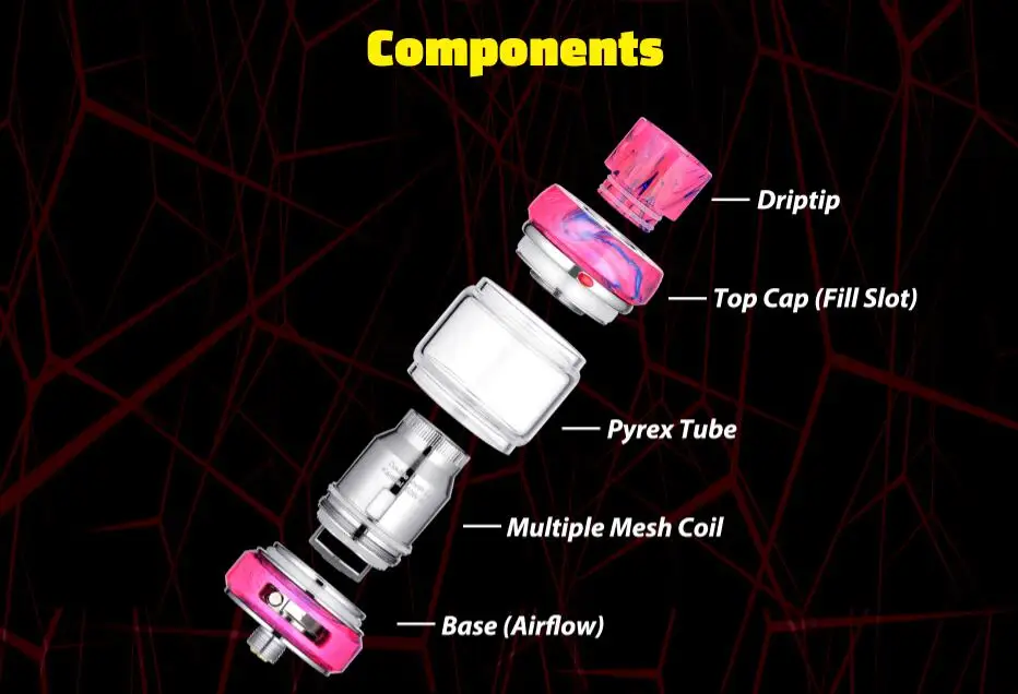 New Freemax Mesh Pro Tank 6ml Sub ohm Atomizer Carbon Fiber Freemax Mesh Pro Coil Vape Resin Tank 17 Colors VS Zeus Dual RTA 02 (3)