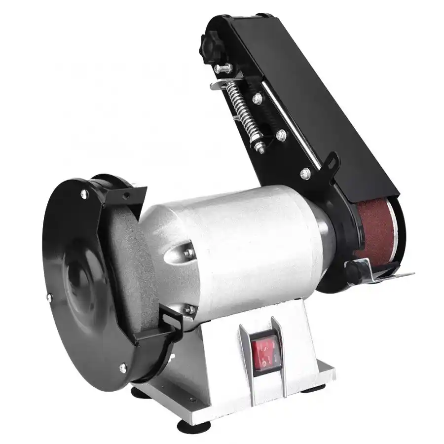 250w Bench Grinder Belt Sander Combination Grinding Sanding