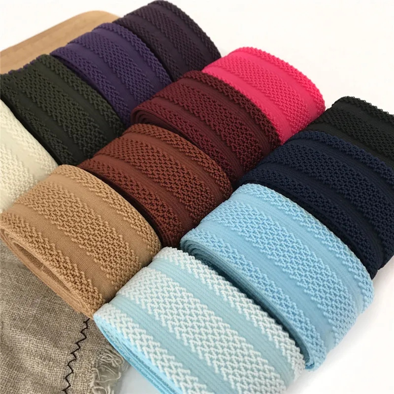 3Meter Meetee 5cm Elastic Band bing Rubber Band Binding Tapes DIY