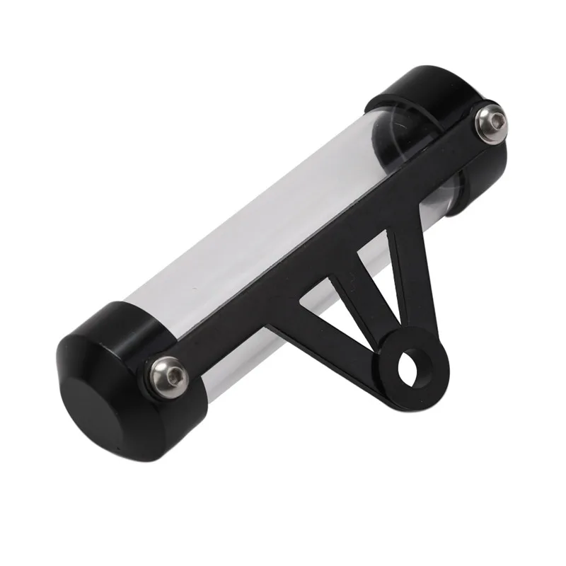 Cheap Universal Motorcycle Motorbike Tube Tax Disc Cylindrical Holder Waterproof Motor Scooter Transparent Cylinder Place Paper Tube 5