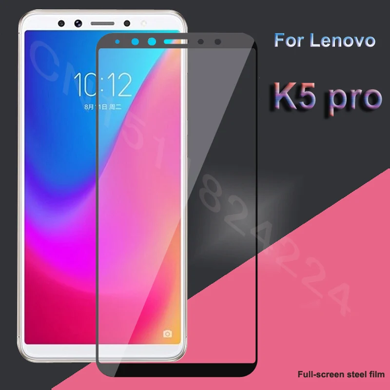 

For Lenovo K5 Pro L38041 Tempered Glass 3D For Lenovo K5 Pro Global Version Screen Protector Full Cover Glass Film Lenovo K5 Pro