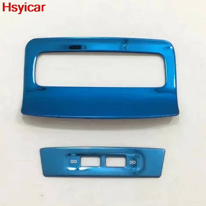 Hsyicar для Skoda Karoq 2017 2018 2019 задний подлокотник USB Charing панель формовочная крышка