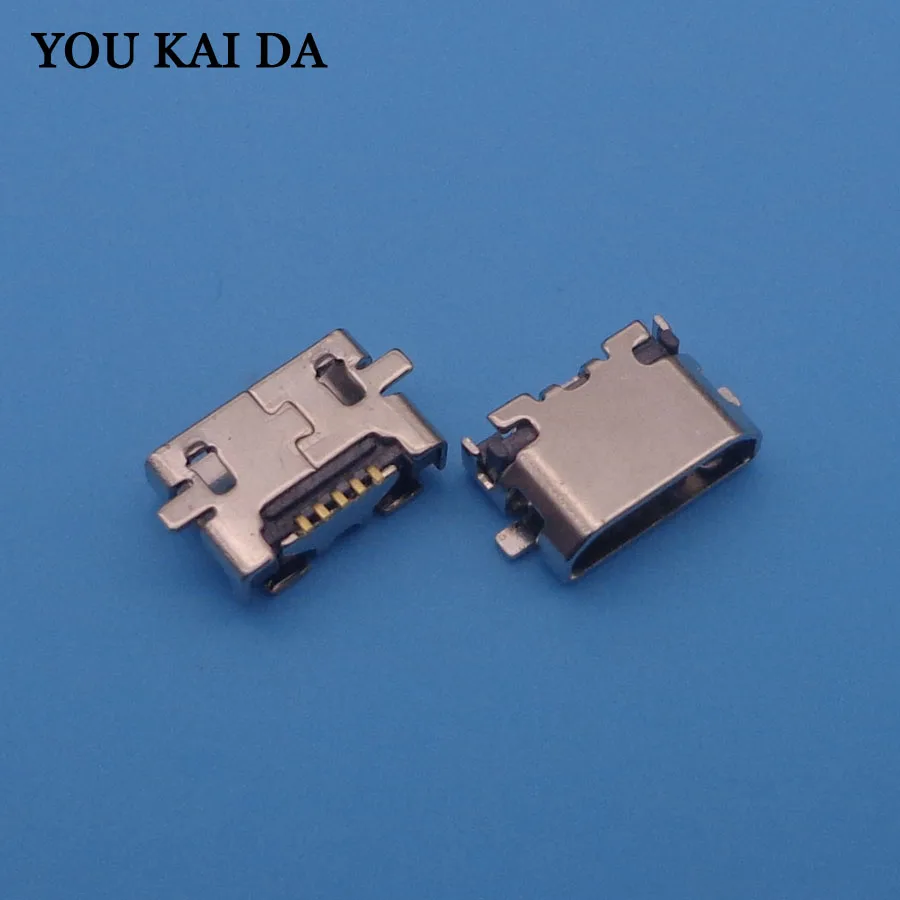 Разъем Mini micro usb 100 шт. зарядный порт разъем питания Вилка для Nokia 502 Asha Dual Sim X2 5 pin type