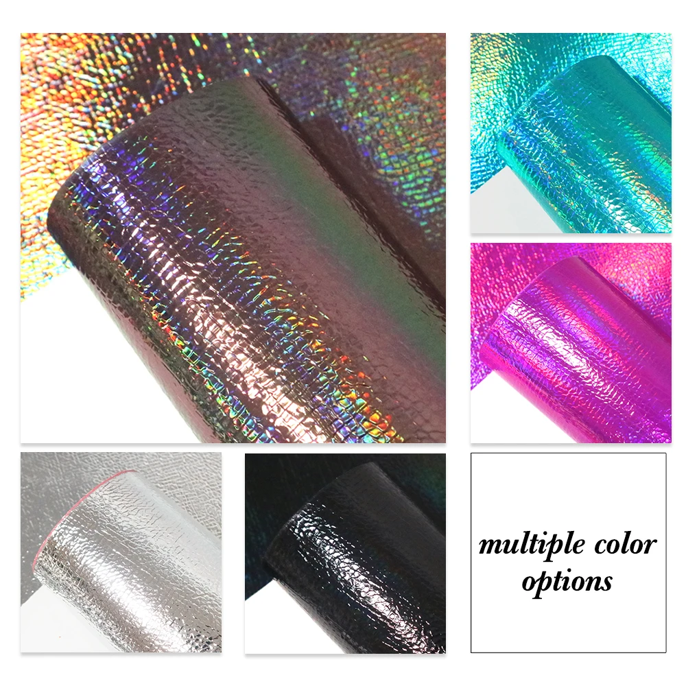 

20*34cm Metal Crack Texture Solid Color Faux Artificial Leather Fabric For Hair Bow DIY Projects Handbag Shoes,1Yc7223