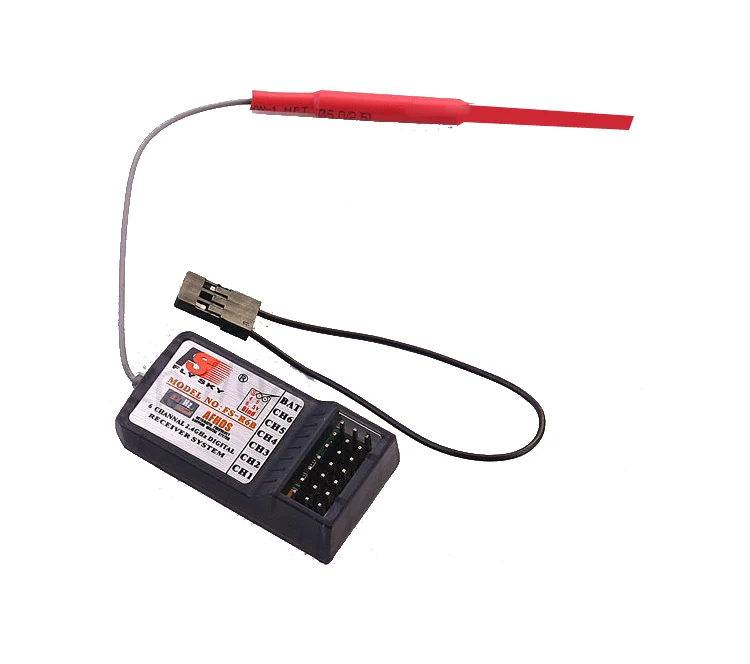 

FlySky FS FS-R6B 2.4GHz Receiver for FS-T6 2.4G 6 Channel Transmitter RC Radio