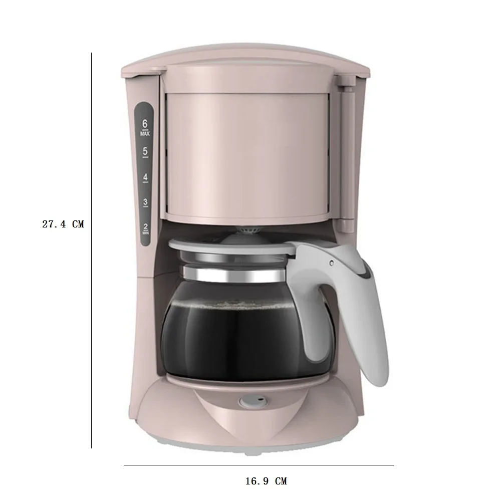 Dmwd 650ml Household Automatic Drip American Coffee Machine 220v