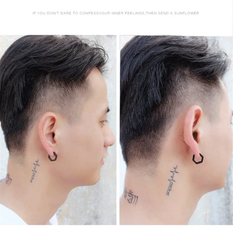 Fashion Gothic Triangle Square Unisex Punk Rock Stainless Steel Men Women Ear Stud Earrings Pierced Push-Back Ear Plug Buckle