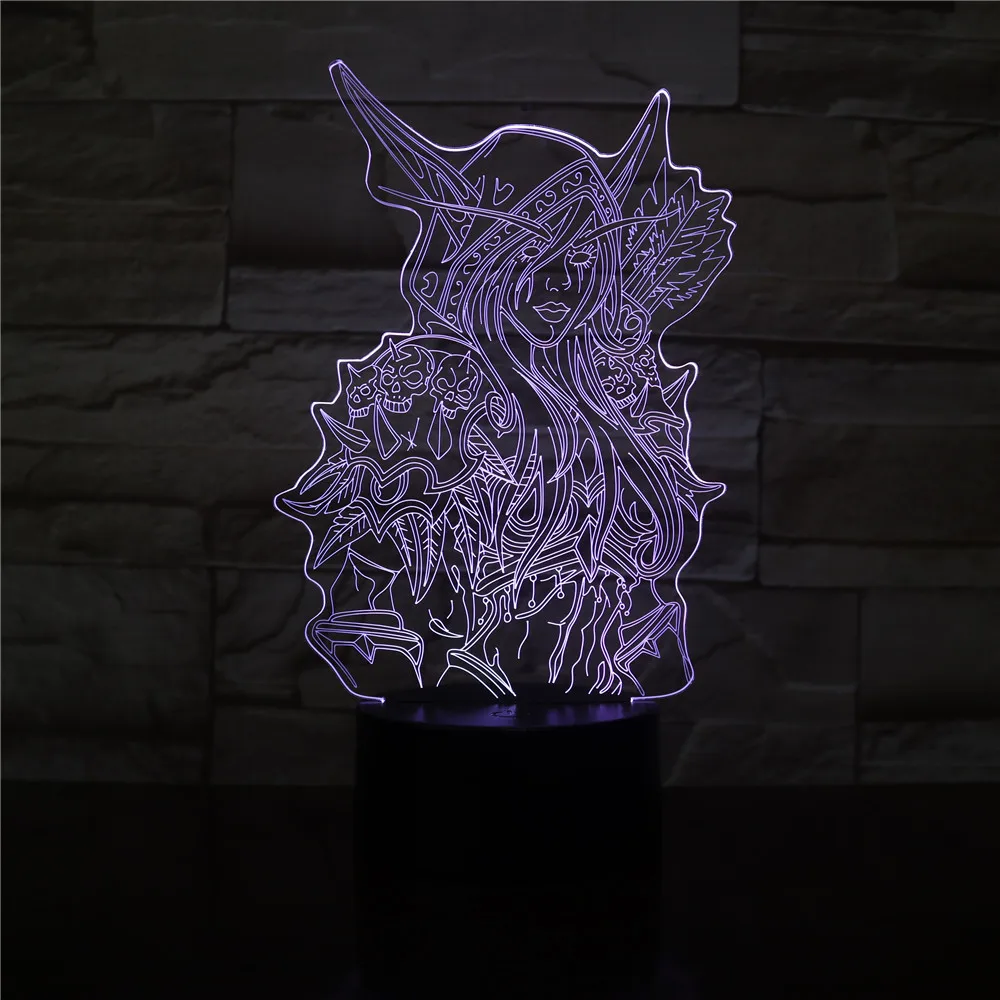 3D LED LAMP035