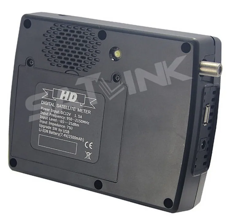 Satlink WS-6951 DVB-S/S2 спутниковый искатель HD с MPEG-2/MPEG-4 соответствует и подсветка Satlink 6951 метр