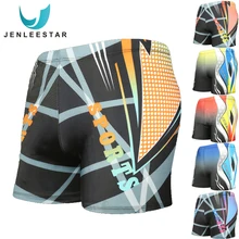 JENLEESTAR летний купальный костюм мужские пляжные плавательные шорты свободные Модные дышащие быстросохнущие одежда для плавания Большие размеры