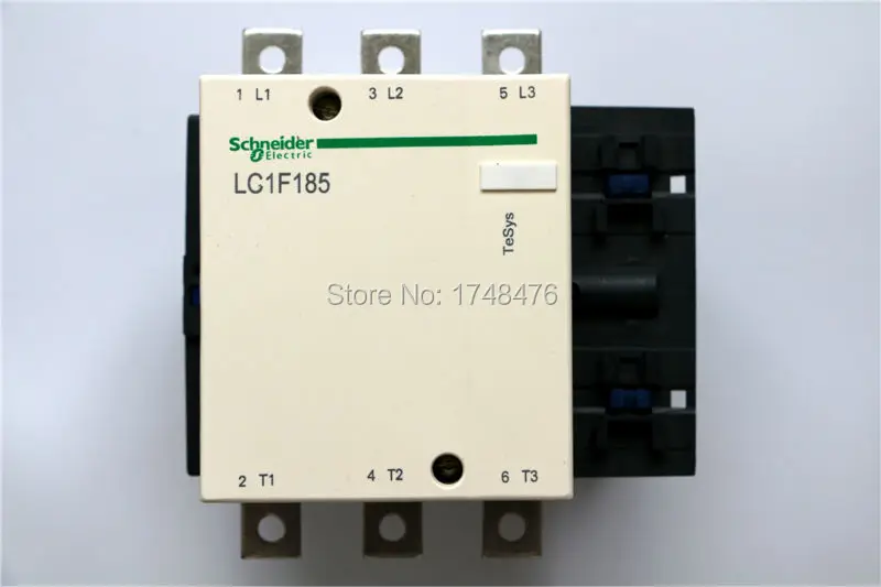 

TeSys F Contactor 3P 185A LC1F185 LC1F1857Q7 LC1-F1857Q7 380V AC