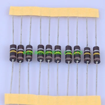 

10pcs Carbon Composition vintage Resistor 0.5W 100K 0.33ohm