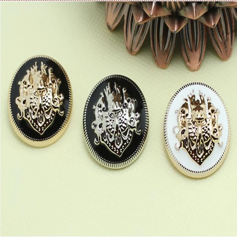 

10pcs/lot sewing accessories Metal button retro British style decorative buttons for jacket coat suit and shirt