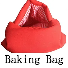 1 шт. сумка для выпечки в микроволновой печи для кухни, пакеты для приготовления картофеля, ланча, еды для выпечки, моющаяся сумка для кухонных инструментов для приготовления пищи