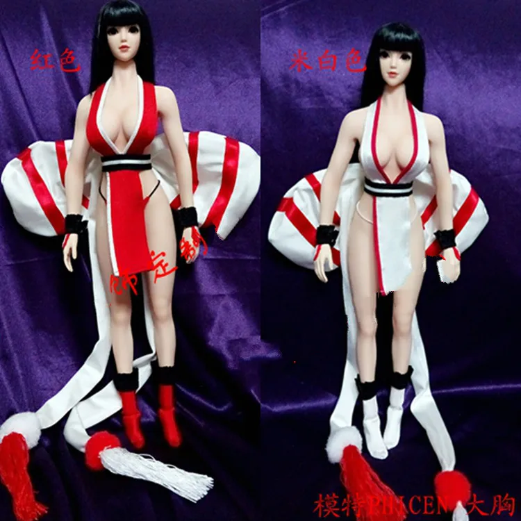 

Estartek 1/6th Scale Sexy Mai Shiranui Dress Set 1:6 Figure Accessories for 12"Phicen UD Jiaou Doll Action Figure DIY