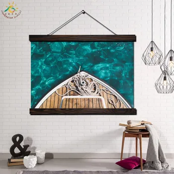 

Ship's Bow Seascape Single Modern Wall Art Print Pop Art Picture And Poster Frame Hanging Scroll Canvas Painting Home Decor