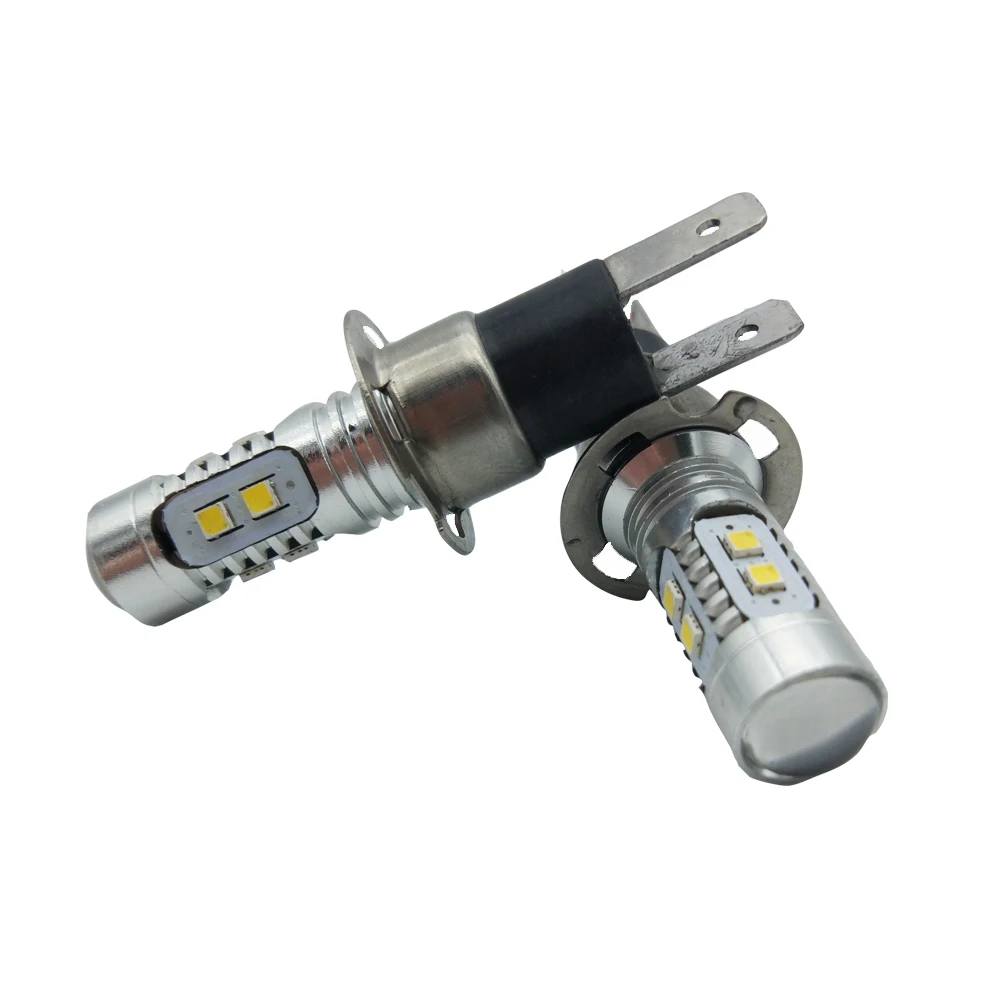 High Power!1Pcs H3C 2323 10 SMD LED Car Fog Light Daytime Running Light Turn Bulb With lens White 12V 24V High Power!1Pcs H3C 2323 10 SMD LED Car Fog Light Daytime Running Light Turn Bulb With lens White 12V 24V