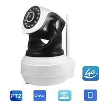 Home Security 3G 4G Cartão SIM GSM Móvel Câmera IP hd ptz câmera de Vigilância de Vídeo de 720 P Detecção de Movimento em todo o mundo