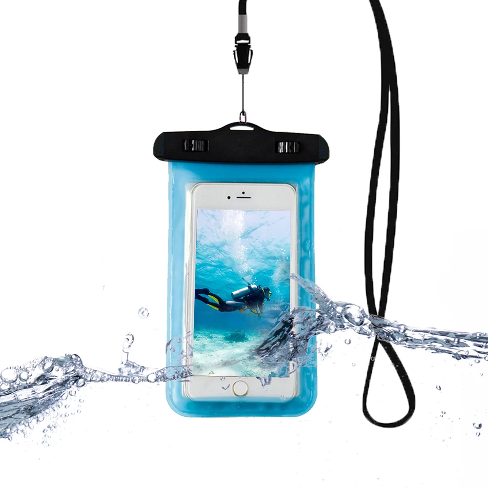 Водонепроницаемый чехол для телефона Универсальный водонепроницаемый ПВХ водонепроницаемый мешок сухой мешок для Xiaomi Redmi iPhone X/iPhone 8 Plus/8/7/6 samsung