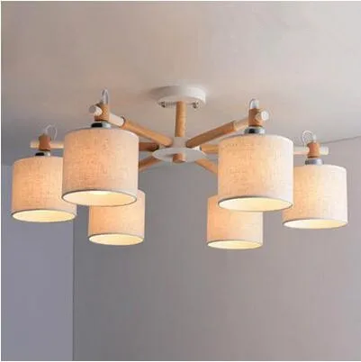 

Nordic Wood Modern LED ceiling Lamp Light For home Lighting Living Room Light Plafon LED Ceiling Lights Luminaire Lampara Techo