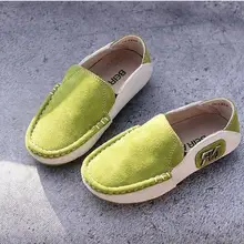 Новая детская обувь из матовой кожи, повседневная обувь для мальчиков, цветная спортивная обувь для студентов, тонкие туфли, обувь в горошек