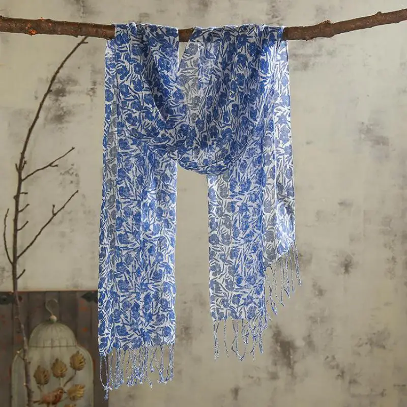 

Unisex Style spring summer autumn winter Scarf Cotton And Linen Solid Color long women's scarves shawl fashion men scarf