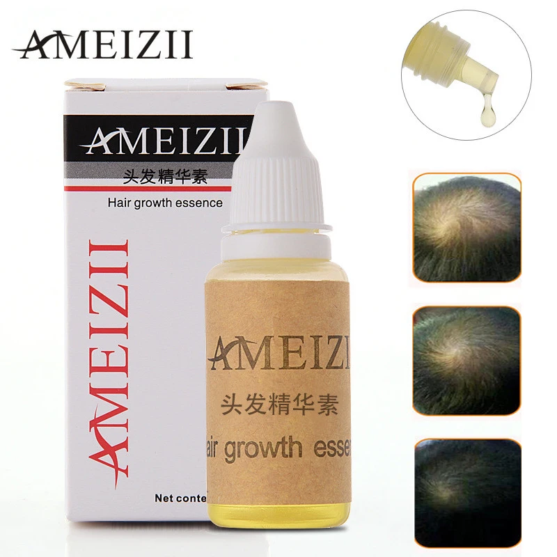 

Ameizii Hair Growth Essence Oil Hair Growth Tonic Fluid Hair Fast Sunburst Hair Growth Products Restoration Pilatory 20ml