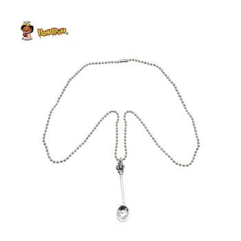

HONEYPUFF Luxury Necklace Crown Metal Spoon Sniffer Snorter Powder Hoover Hooteer Snuff Tobacco Pipe Shovel Smoking Accessories