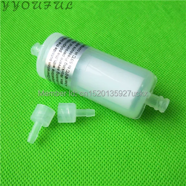 

Hot Sales!! Long cylindrical printer ink filter for solvent printer Mimaki Roland Mutoh Xenons Bulk ink system filter 60mm