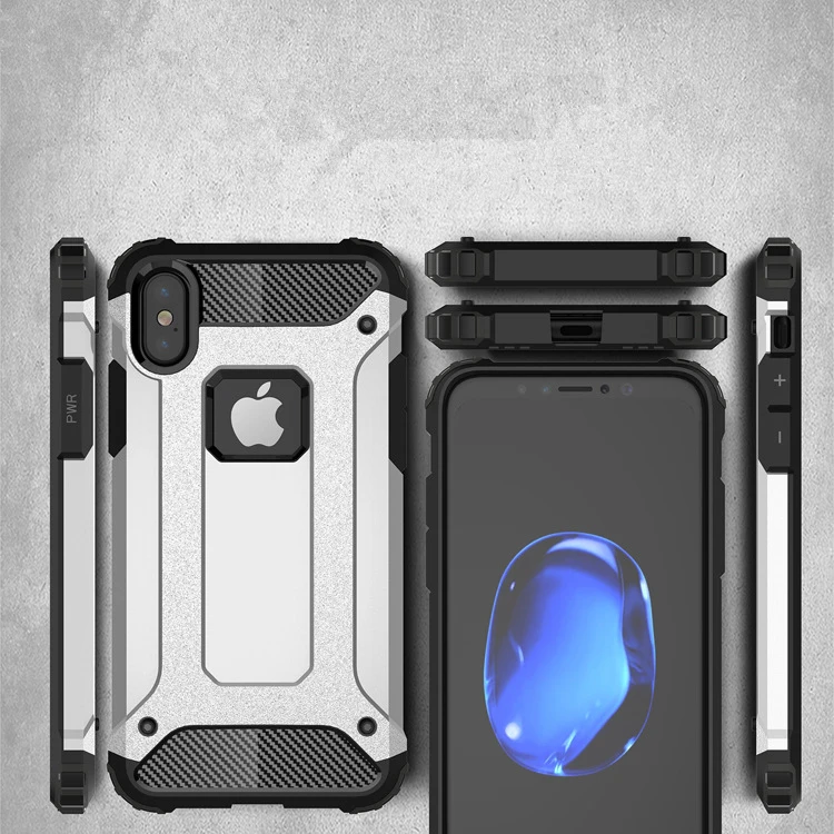 

Case Luxury for iPhone X 5 5S SE 6 6S 7 8 Plus Silicone Hybrid Shockproof Hard Armor Slim Heavy Duty Phone Bags Back Cover