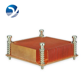 

Heatsink Apply For 1U Passive Solution Computer Form-relieved Tooth Screw Spring 4pins Function CPU Slots Radiator profile C6-01