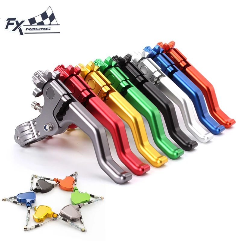 CNC Motorcycle Stunt Clutch Lever Pull Cable System For Suzuki TL1000R