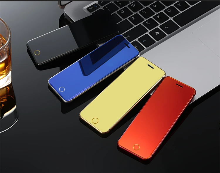 Ультратонкий металлический корпус YEPEN N2 мини карта мобильный телефон Bluetooth